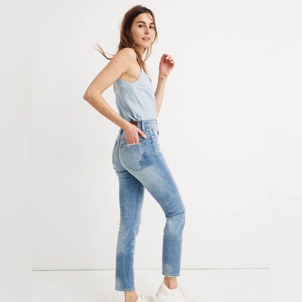Madewell The Perfect Vintage Jean: Heart Patch Edition
